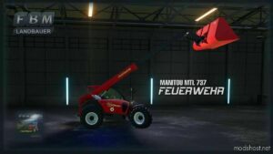 FS22 Forklift Mod: MTL737 Fire department (Image #8)