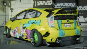 GTA 5 Toyota Vehicle Mod: Prius Widebody (Image #2)