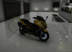 GTA 5 Yamaha Vehicle Mod: 2023 Yamaha Tmax 560 Tech Add-On/Tuning/ (Image #5)