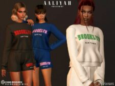 Aaliyah SET for Sims 4