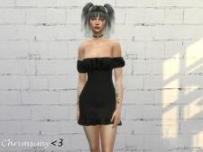 Romantic Dress for Sims 4