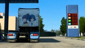 ETS2 DAF Mod: RIN X Ryou Skin Rework For Jasper DAF 2021 By ZEN Workshop (Image #3)