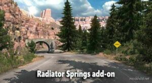 Radiator Springs V1.4 [1.48] for American Truck Simulator