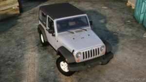 GTA 5 Jeep Vehicle Mod: 2012 Jeep Wrangler Rubicon Add-On / Fivem | Template | Vehfuncs | Lods 1.1A (Image #3)