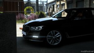 GTA 5 BMW Vehicle Mod: 2016 BMW 740LE Animated | Add-On | Replace | Fivem (G11 7 Series) V1.1 (Image #4)