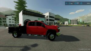 FS22 Chevy Car Mod: 2020 Chevy Silverado 3500 Updated (Image #7)