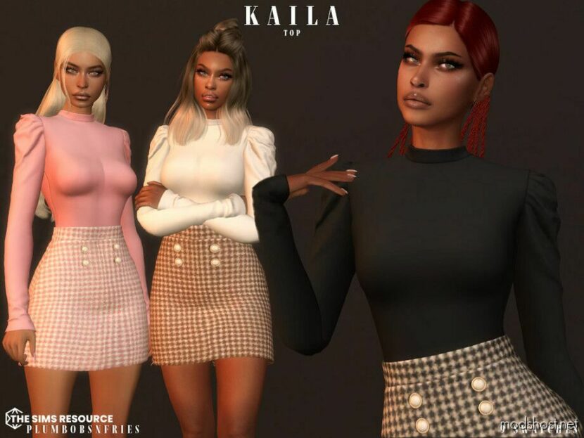 Kaila SET for Sims 4