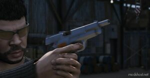 GTA 5 Weapon Mod: Browning Hi-Power Animated (Image #4)