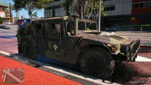 GTA 5 Military Vehicle Mod: Humvee – Military Police (Image #4)