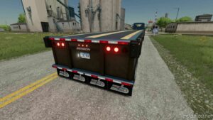 FS22 Trailer Mod: Benson Flatbed V1.0.0.8 (Image #2)