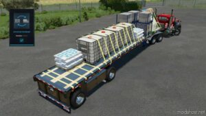 FS22 Trailer Mod: Benson Flatbed V1.0.0.8 (Image #3)