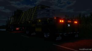 FS22 Trailer Mod: Benson Flatbed V1.0.0.8 (Image #4)