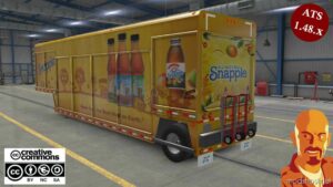 Mickeys Beverages Trailer [1.48.5] for American Truck Simulator