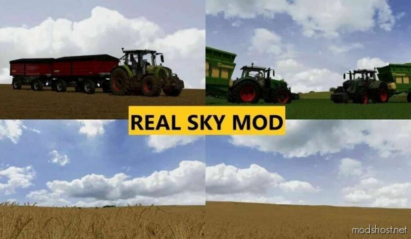 Real Dynamic SKY Mod for Farming Simulator 22