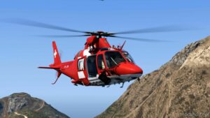 GTA 5 Vehicle Mod: Augusta Westland AW109 Medical Add-On | Vehfuncs V (Image #3)