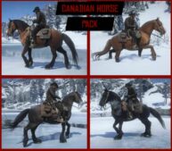 RDR2 Mod: Realistic Cowboy Horses (Image #3)