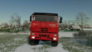 FS22 Kamaz Truck Mod: 6522 (Image #2)