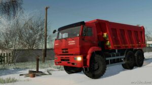 FS22 Kamaz Truck Mod: 6522 (Image #3)