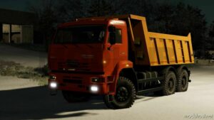 FS22 Kamaz Truck Mod: 6522 (Image #5)