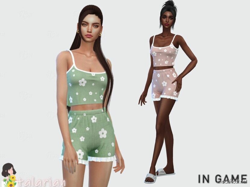 Sims 4 Everyday Clothes Mod: Lena SET (Featured)