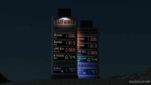 FS22 Placeable Mod: Digital Gas Station Displays (Image #3)