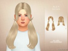 Alex Hairstyle – Child Version for Sims 4