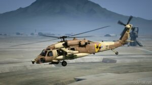 GTA 5 Vehicle Mod: S-70A Yanshuf (Black Hawk) Israel Add-On | Vehfuncs V (Image #3)