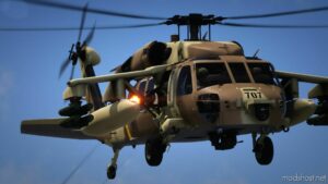 GTA 5 Vehicle Mod: S-70A Yanshuf (Black Hawk) Israel Add-On | Vehfuncs V (Image #5)