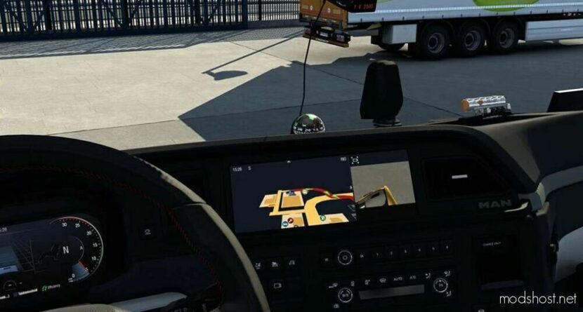 MAN TGX 2020 Improve Navigation Screen for Euro Truck Simulator 2
