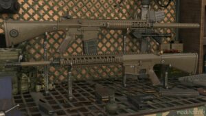 GTA 5 Weapon Mod: INS2 Knight’s Armament M110 Sass (Image #2)