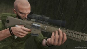 GTA 5 Weapon Mod: INS2 Knight’s Armament M110 Sass (Image #5)