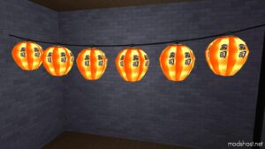 Sims 4 Object Mod: Hanging Paper Lanterns (Updated Lods) (Image #3)