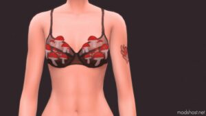 Sims 4 Elder Clothes Mod: Autumn Lingerie (Image #8)