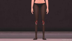 Sims 4 Elder Clothes Mod: Autumn Lingerie (Image #9)