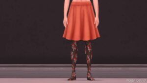 Sims 4 Elder Clothes Mod: Autumn Lingerie (Image #10)