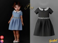 Reni – Cute Toddler Dress for Sims 4