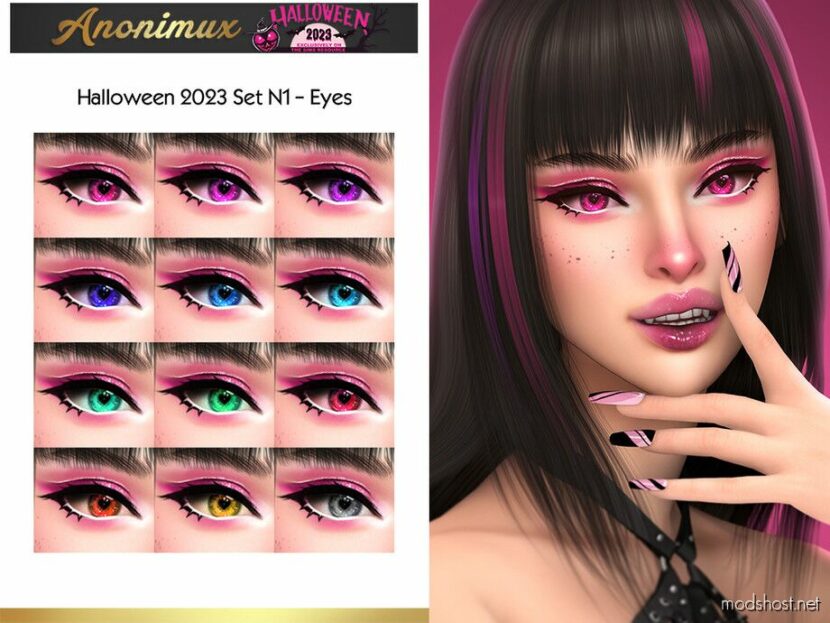 Halloween 2023 SET N1 – Eyes for Sims 4