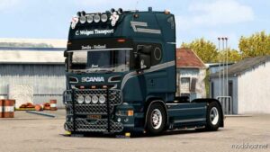 Scania R580 Wolgen V2.3 [1.48] for Euro Truck Simulator 2