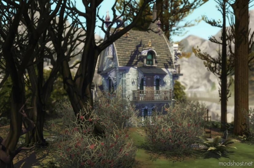 Goosebumps House – Shell for Sims 4