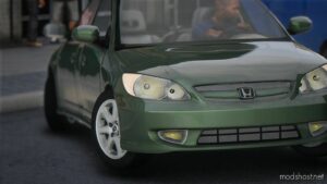 GTA 5 Honda Vehicle Mod: 2005 Honda Civic 2 Fronts Add-On | Lods (Image #3)