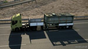 Wells Flatbed Trailer [1.48.5] for Euro Truck Simulator 2