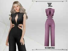 Zoya Jumpsuit for Sims 4