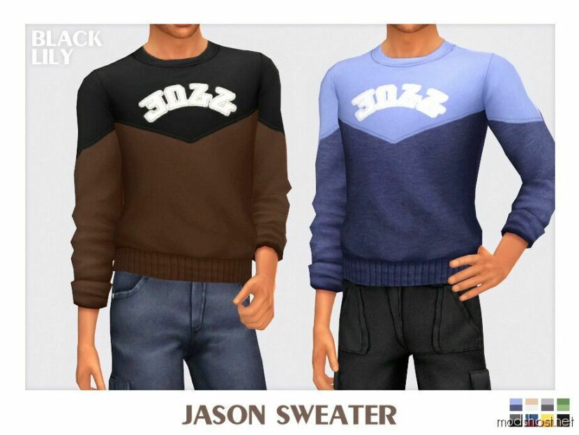 Jason Sweater Sims 4 Clothes Mod - ModsHost