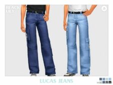 Lucas Jeans for Sims 4