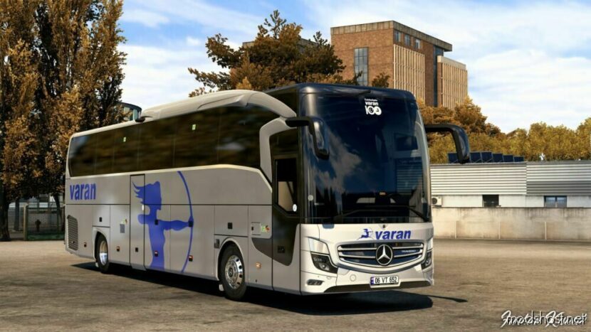 Mercedes-Benz NEW Travego 16 SHD – Varan Cumhuriyet [Skin] for Euro Truck Simulator 2