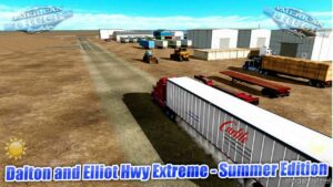 Dalton And Elliot HWY Extreme 1:1 (Summer) [1.48.2.6S] for American Truck Simulator