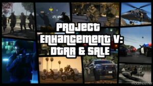 GTA 5 Map Mod: PEV: Dispatch, Tactics, Ambience Remastered & SAN Andreas LAW Enforcement Full Build (Featured)