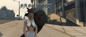 “Ghost In Sorrow” Halloween Outfit For MP Female for Grand Theft Auto V