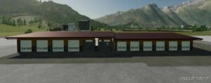 FS22 Placeable Mod: Austriamodding Drive-Through Hall BIG V1.0.1 (Image #4)