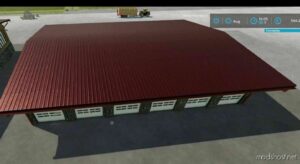 FS22 Placeable Mod: Austriamodding Drive-Through Hall BIG V1.0.1 (Image #8)